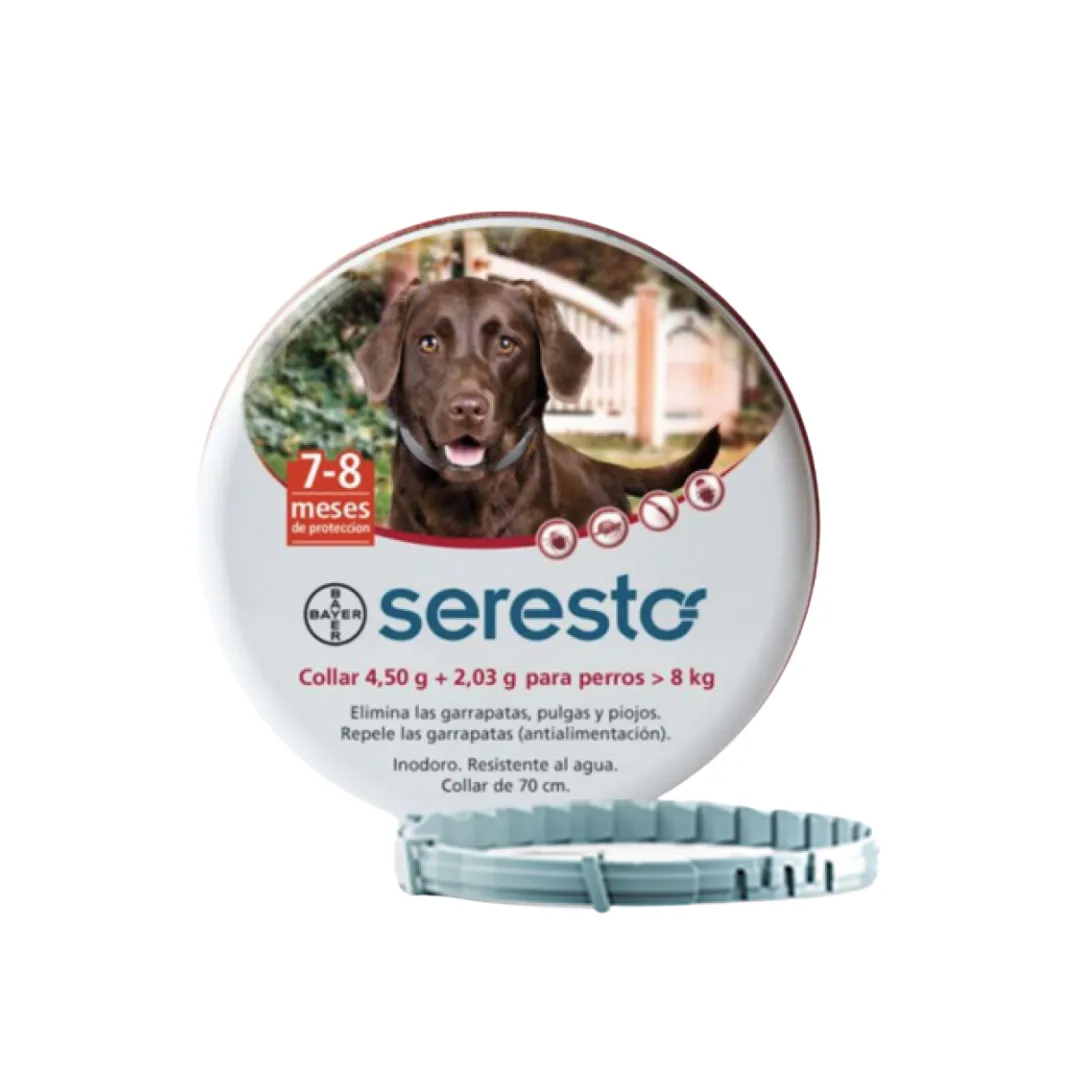 Collar antipulgas para perros >8 kg Seresto Collar antipulgas para perros >8 kg Seresto